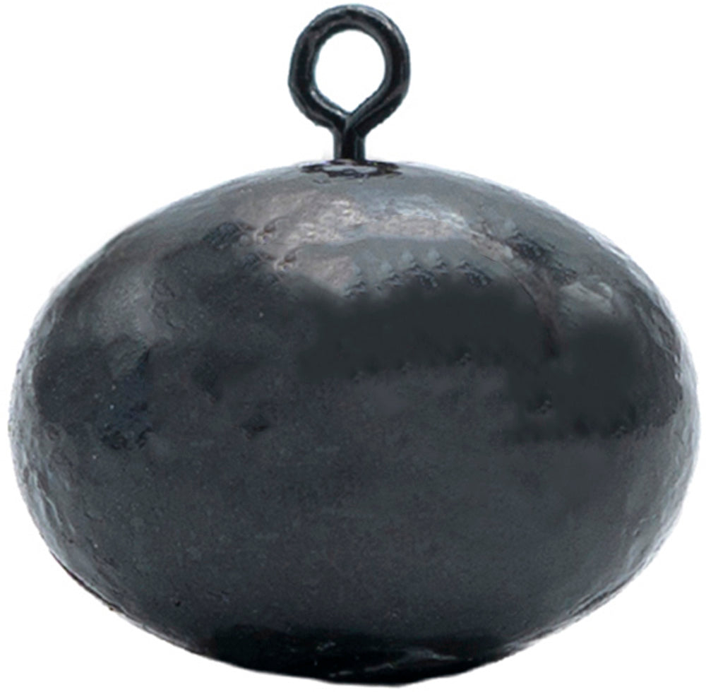1st Gen Fishing Football Head Free Rig/Drop Shot Weights - 6 Pack