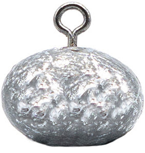 1st Gen Fishing Football Head Free Rig/Drop Shot Weights - 6 Pack