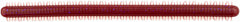BaitFuel Saltwater GO2 Bloodworm Soft Plastic Worm - 8 Inch