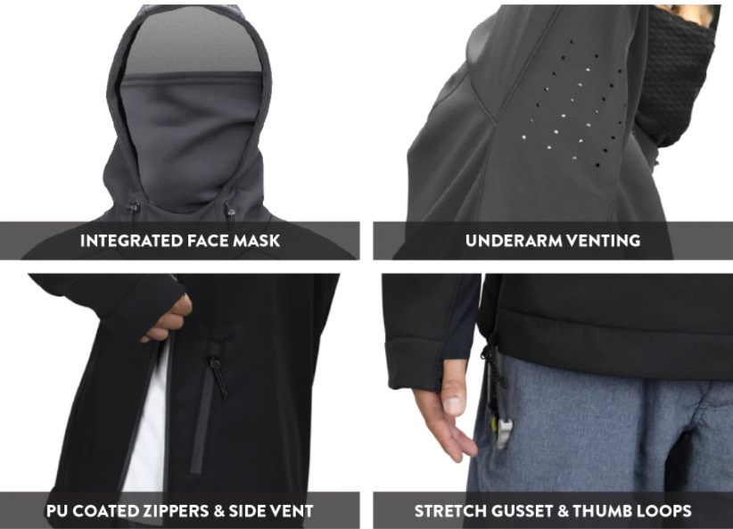 AFTCO Reaper Windproof 3L Pullover