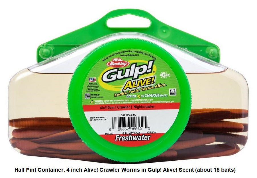 Berkley Gulp! Alive! Crawler Worm